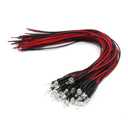 20pcs Pre Wired 2mm Warm White Led Lamp Light Set 12V ~ 18V for Train Layout
