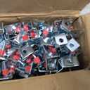 Powder Actuated Fasteners 1-1/4" Pins with 90°Angle Clip100pcs/pack