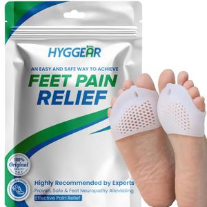 Silicone Toe Separator, Toe Spacer for Overlapping Toes, Foot Pain Relief, Bunion, Hammer Toe, Plantar Fasciitis, Comfortable & Breathable for Women & Men