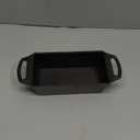 Lodge Cast Iron Loaf Pan 8.5x4.5 Inch, Black