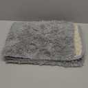 GKLUCKIN 5x8 Area Rug for Living Room, Lime Green Fluffy Shag Fuzzy Soft Rug for Kids, Nursery, Dorm, Indoor Plush Shaggy Furry Carpet, Light Gray 