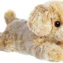 Aurora Adorable Mini Flopsie Rusty Retriever Stuffed Animal - Mini Companions Ready for Playful Adventures - for Kids All Ages, Toddlers, Adults, and Families - Brown 8 Inches