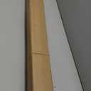 LazBlinds No Tools No Drill Cordless Bamboo Roman Shades, Light Filtering Window Treatment, Roll Up Bamboo Blinds for Windows 47'' W x 48'' H, Eastfield Teak