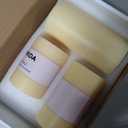 Ivory Pillar Candles Set of 3 - Hand-Poured Unscented Candles,Smokeless Dripless Candles for Dinner Table and Home, Set of 3 in Different Sizes (3"x4", 3"x5", 3"x6")