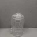 64 oz Reinforced Large Acrylic Storage Jar, Airtight Lid Cookie Jar | Ideal Canisters for Cookies, Dried Fruits, Nuts, Herbs,Cereals,etc