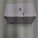 VCE Brush Wall Plate Cable Pass Through with Bracket, Decorator Cover for Low Voltage Cables - White, 2-Pack