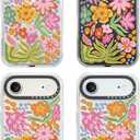 for iPhone Air Case Cute - Durable Shockproof 6.6 ft Drop Impact Phone Case - Funny Passion Flower Design for iPhone 17 Air (6.5") Clear