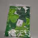 St Patricks Day Shower Curtain 72"x72" Happy Saint Patricks Day Irish Bath Curtains Lucky Shamrock Pattern Home Bathroom Decorations Green Shower Curtains with 12 Hooks