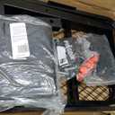 MeeFar Roof Rack Carrier Basket Universal Rooftop 51" X 36" X 5" + Waterproof Bag 15 Cubic Feet (44" 34" 17"), and Cargo Net with Attachment Hooks, Ratchet Straps