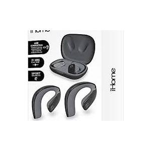 iHome XT-42 True Wireless Earbuds Sport Air Conduction EarHook Headphones