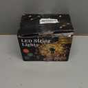 Marchpower Cluster Christmas Lights String, 32Ft 500LED 9 Modes Waterproof Christmas Tree Lights Warm White Twinkle Lights Plug in for Outdoor Indoor Outside Garland Xmas Decorations