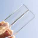 Mutualsign Acrylic Name Card Holder 10 PCS Acrylic Place Card Holder, Clear Acrylic Sign Holder Table Number Holder with Blocks for Sign /Name /Menu /Numbers