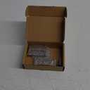 5 Pack - Brushed Nickel Recessed Sliding Door Handle Covered Flush Pull, Rectangle Silver Tone Push Handle, 2.8-Inch Length (Large)