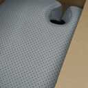 Benazcap Seat Cushion, Memory Foam Cushion for Office Chair - Ergonomic Chair Cushions for Tailbone Pain Relief, Sciatica & Back Support, Office Chair Cushion & Car Seat Cushion, Grey