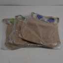KEFAN 3 Pack Easter Bags, Egg Hunting Bunny Ear Baskets Jute Burlap Reusable Tote Bags for kids DIY Blank Gift Tote Bags
