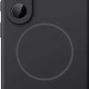 JETech Magnetic Silicone Case for Samsung Galaxy S26 Plus, Compatible with MagSafe, Silky Soft Touch, Shock Absorbing Phone Cover with Camera Lens Protection (Black)