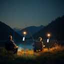 Camping Lantern, USB Rechargeable Magnetic Camp Flashlight, Mini Camp Light for Power Outages and Emergencies, Hiking(TD-A2-1)