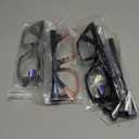 CCVOO +1.5 Oprah Style Reading Glasses for Women, Eyeglasses, Blue Light Readers for Women, Computer Eye Glasses, Cheaters (Black+black and Pink + Black Leopard + Grey)