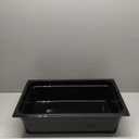 Carlisle FoodService Products 10202B03 StorPlus Full Size Food Pan, Polycarbonate, 6" Deep, Black