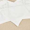 WDIRARA Women's Cami Heart Pearl Crop Top Sparkly Outfits White L (White)