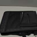 Purse Holder for Car,Car Purse Holder Between Seats,PU Leather Seat Back Organizer,Large Capacity Bag,Car Net Pocket Handbag Holder,Pet Barrier(Black)