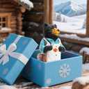 Black Bear Figurine Home Decor Bear Statue,for Office, Desk, and Shelf Decoration,Doctor Themed Birthday Gifts