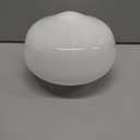 Craftmade K068 Globe Schoolhouse Fan Fitter Glass, 4" Neck Diameter, White, 1 Pcs