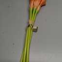 Elements Mikasa Artificial Latex Calla Lily Bouquet, Lifelike Look and Feel, Set of 5 5x3x18 Inch