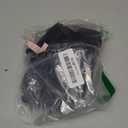 DOBREVA Women's Push Up Bra No Underwire Comfortable Wireless Bras Padded Plunge (34C, Black)