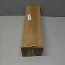 Curtain Rods for Windows 48 to 84 inch, 1inch Decorative Blackout Wrap Around Curtain Rod Set,Matte Black Splicing Heavy Duty Metal Curtain Rod with Brackets (37"-98"-1Pack)