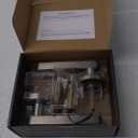 IRONZON Fingerprint Door Lock Biometric Door Lock with Keypad with Handle for Home Hotel Office Apartment Bedroom