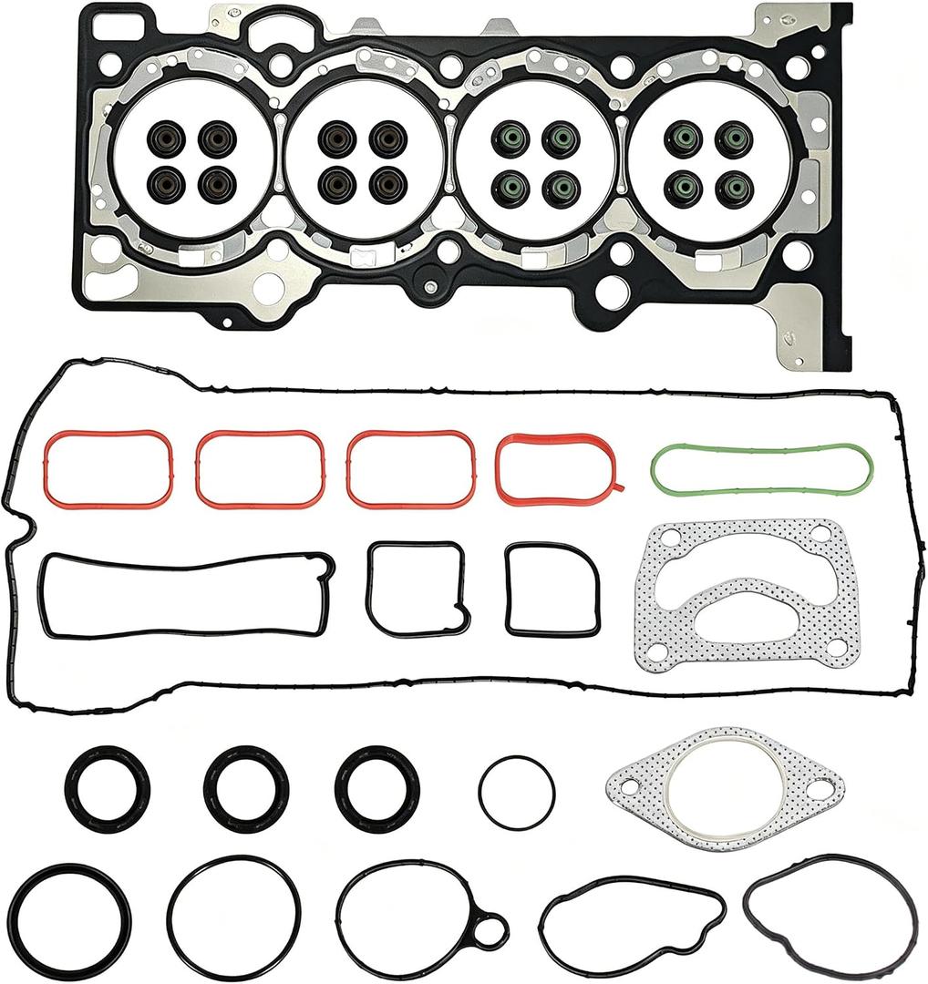 HGS4534 Head Gasket Set 2.0L for Ford Edge 2015-2018, Escape 2017-2019, Fusion 2017-2020, Lincoln MKC MKZ 2017-2020, 2.0L L4 Engine EcoBoost Cylinder Head Gasket Set, Replace HS55387