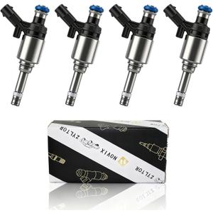 06H906036AE 6 Holes 4 Pcs 2.0L GDI High-pressure Fuel Injectors,Compatible with/Audi 2.0 A4 A5 A6 Q3 Q5 2010 2011 2012 2013 2014 2015 2016,Compatible with/VW 2.0T Passat Gti CC 2009-2017