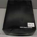 Pariiaotin 3D Air Mesh Car Seat Cover Full Sets Washable and Breathable Premium Cloth Automotive Vehicle Seat Covers for Cars Interior, Universal Fit for Most Cars, Sedan, Truck, SUV(Black)