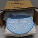 Selamica Ceramic Dessert Plates Set of 6, 6 Inch Mini Dinner Plates for Cake Snacks Side Dish, Microwave & Dishwasher Safe (Assorted Colors)