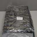 Kitchen Rugs Sets of 2-Non Slip Kitchen Mats for Floor-Thick Stain Resistant Vintage Kitchen Floor Mat Runner Carpet for Hallways Entryway Laundry Room Washable（Black 22"x59"+20"x32"）