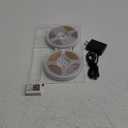 HEDYNSHINE 150ft LED Strip Lights,RGB Color Changing by 40key Remote and Phone, LED Strip Lights Music Sync,Smart LED Strip Lights for Bedroom 150feet