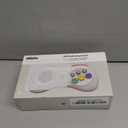 8Bitdo M30 Wireless Bluetooth Controller Retro Gamepad for Switch, PC Windows, MacOS, Android, Raspberry Pi with Sega Genesis & Sega Mega Drive Style (White)