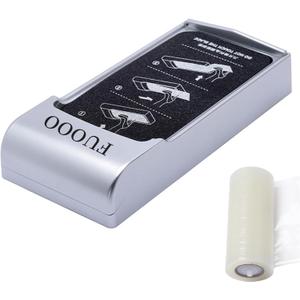 New Shoe Cover Shoe Film Dispenser, with 600 Times Disposable NonSlip Shoe Film, Fits Any Shoe up to Size 12, Films Shoe Wrapping Machine for Home, Factory