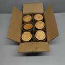 Hasense 4 OZ Espresso Cups and Saucers Set of 6, Demitasse Cups with Handle for Latte, Cappuccino, Cafe Mocha and Tea, Porcelain Coffee Cups for Coffee Bar and Party, Black (4 oz, Black)