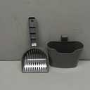Amazon Basics Durable Litter Scoop for Cat Litter Box, with Holder, Efficient Scooper (1 Count (Pack of 1))