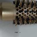 AIMIKE Round Brush for Blow Out, Small Round Hair Brush Nano Thermal Ceramic & Ionic Tech, for Blow Drying & Styling, Curling and Shine - 2.4 inch Barrel w/Boar Bristles