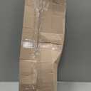 rabbitgoo Window Privacy Film Rainbow Film Decorative Window Sticker, 3D Static Stained Glass Cling Tint for Home Heat Control Non-Adhesive, Grayish Silver, 29.5 x 78.7 inches