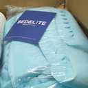 BEDELITE Dual Layer 4 Inch King Size Memory Foam Mattress Topper | 2 Inch Soft Pillow Top Mattress Pad Cover and 2 Inch Gel Memory Foam for Pressure Relief, 2-in-1 Design for Comfort & Support