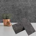 100 Pieces Peel and Stick Backsplash for Kitchen, 3" x 6" PVC Subway Tile 2026 Upgraded Gray Concrete Stone Backsplash Stick on Tile Elevate Kitchen Fireplace RV