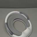 PandaEar Baby Toddler Potty Training Toilet Seat for Boys and Girls with Handles| Child Kids Potty Seat Toilet Seat Attachment| Safe Urine Guard Non-Slip Rubber Rim| Fits Round & Oval Toilets