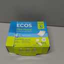 ECOS Laundry Detergent Sheets Vegan, No Plastic Jug, No Mess & Liquid Free - Hypoallergenic, Plant Powered Laundry Detergent Sheet - Free and Clear - 64 Count (Pack of 1)