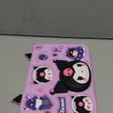 Cartoon Case for iPad 10.2"，MONEHOYSY Cute Soft Silicone Kickstand [Drop Proof, Shock Proof, Anti Slip] Back Stand Cover Case for Kids Children Teens Girls Boys (Kurom-1)