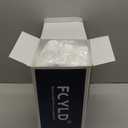 FcyLd Bolster Pillow-Knee Pillow for Back Sleeping-100% Memory Foam Bolster Pillow for Legs, Lumbar Support Cylinder & Spine, Premium Under Knee Cushion for Bed, Massage Table & Home Use, 20"x7.8"x5"