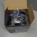 Nifogo Electric Lunch Box for Adults 80W with Temperature Display Heated Lunch Box Food Warmer Lunch Box 1.8L Stainless Steel Container&Bag 12V/24V/110V for Car/Truck/Work(Blue)